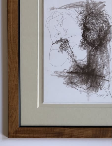 Image 1 of the artwork "Rajz  XI./Zeichnung XI." by Ruttkay Sándor on art24
