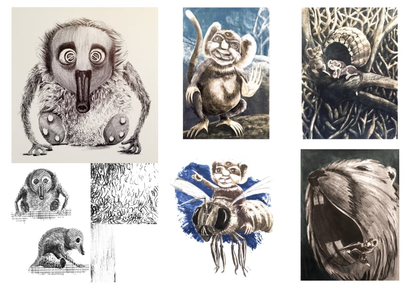 Image 1 of the artwork "Tierisches" by Thomas van der Heide on art24