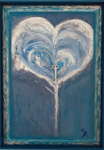 Photo 1 de l'œuvre "key of love" par Sandra Galli sur art24