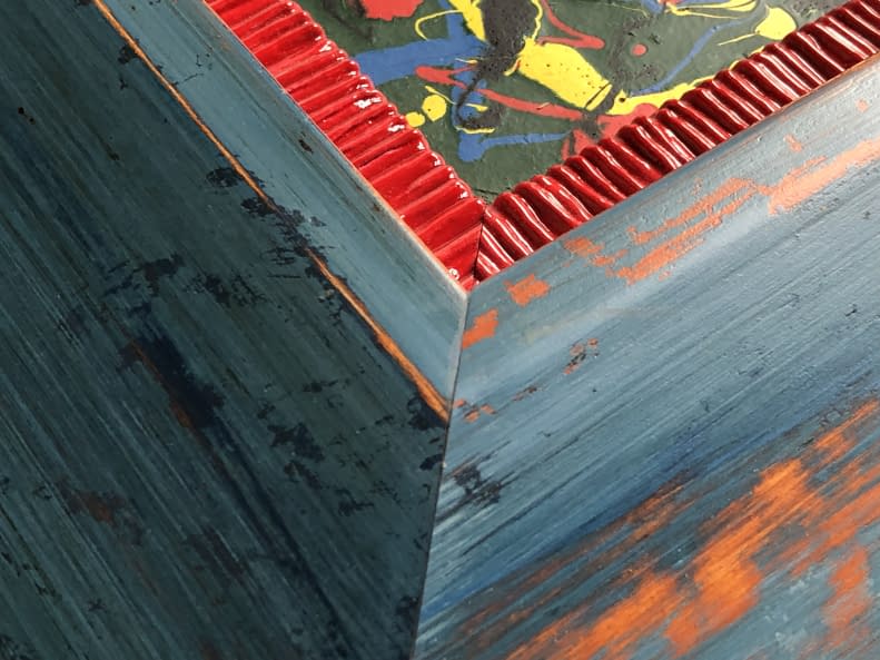 Image 1 of the artwork "Eine Figur mit Kalligarfie/Alak kalligráfiával" by István efZámbó on art24