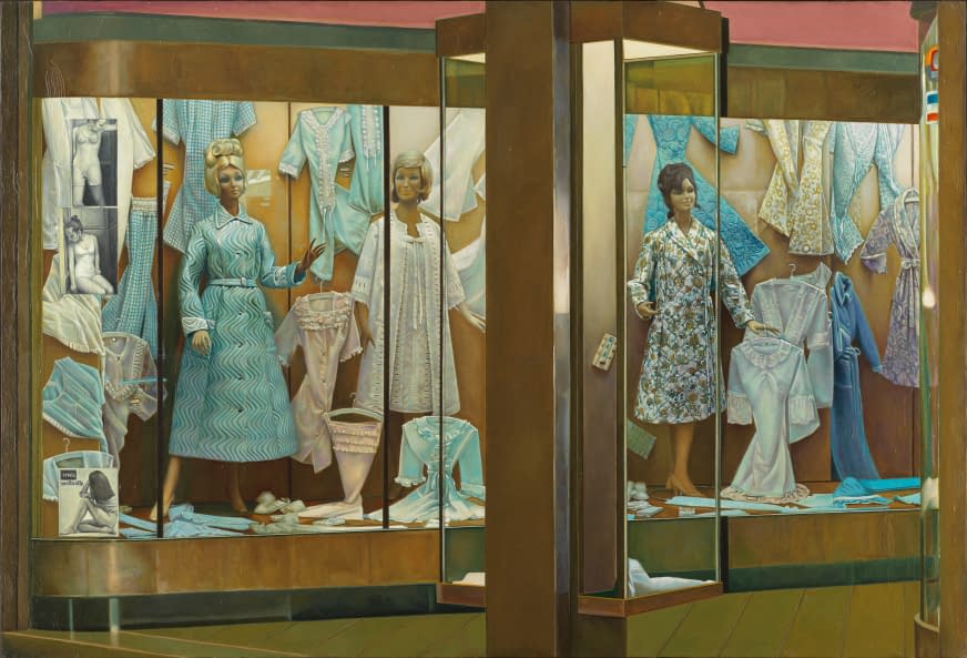 Image 1 of the artwork "Modeschaufenster" by Rudolf Häsler on art24