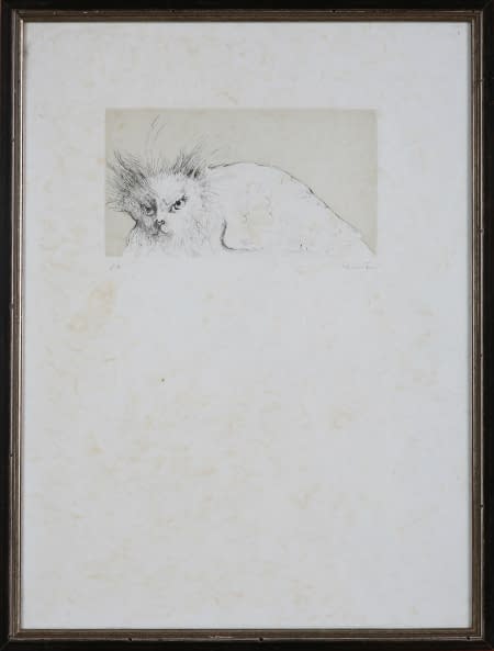 Image 1 of the artwork "Katzenwesen" by Leonor Fini on art24