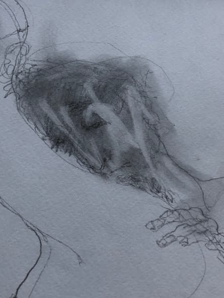 Image 1 of the artwork "Akt rajz XVI./ Akt Zeichnung XVI." by Ruttkay Sándor on art24