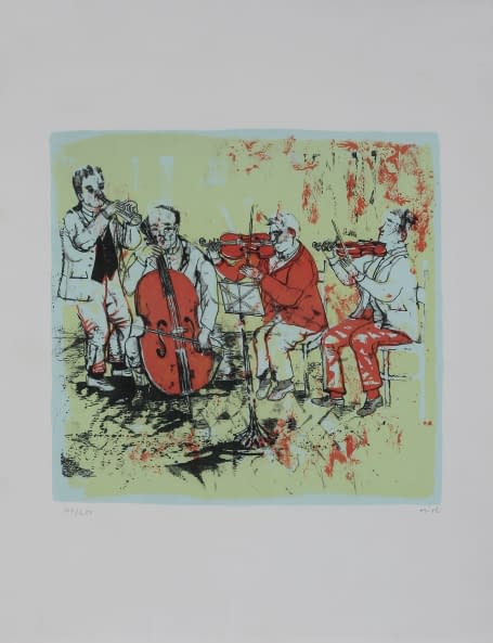 Foto 1 des Kunstwerks "Musikanten 144/200" von Artist Wanted auf art24