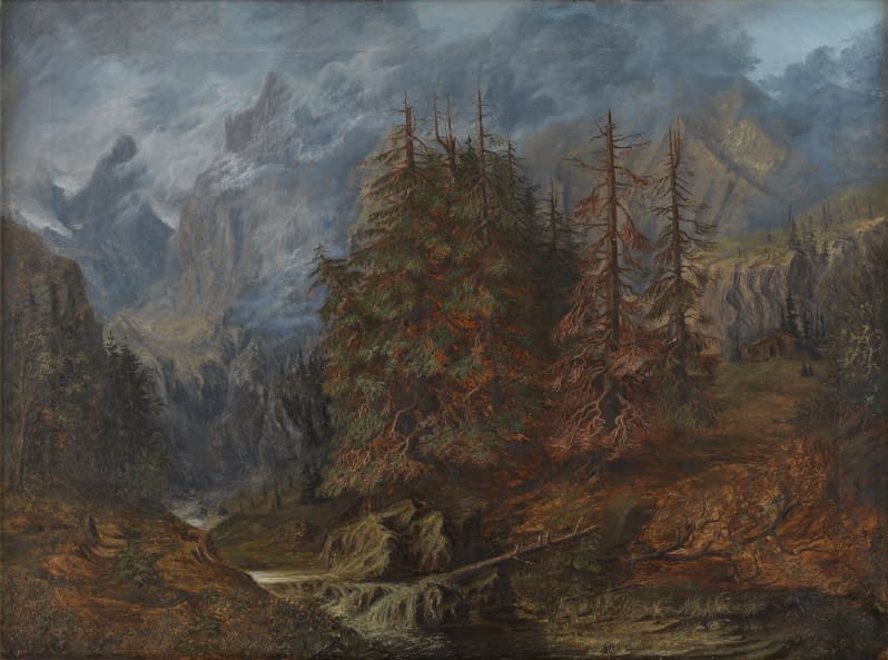 Foto 1 des Kunstwerks "Landschaftmalerei, Genfer Schule" von Artist Wanted auf art24