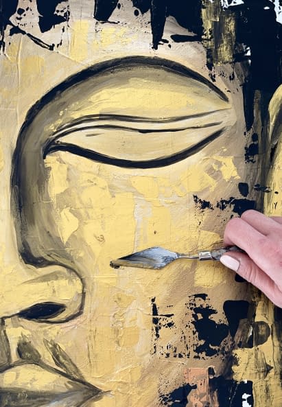 Foto 1 des Kunstwerks "Peace of Mind" von SoulART LINDAbstrakt auf art24