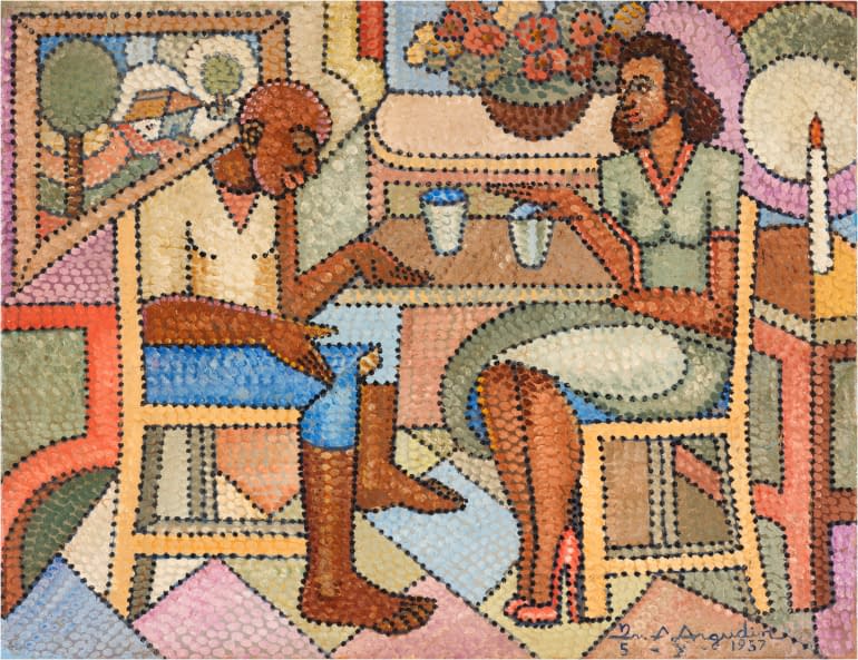 Image 1 of the artwork "Interieur-Szene" by Antonio Argudín on art24