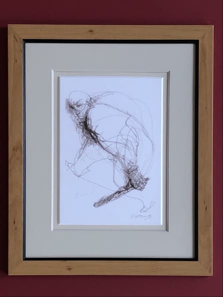 Image 1 of the artwork "Rajz XIV./Zeichnung XIV." by Ruttkay Sándor on art24