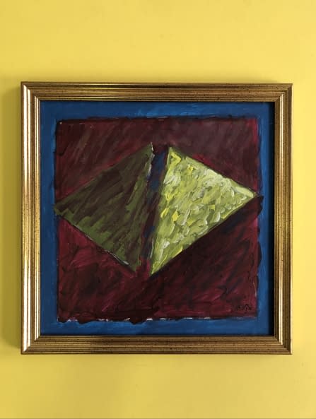 Image 1 of the artwork "Sárga Angyal/gelber Engel" by János Aknay on art24