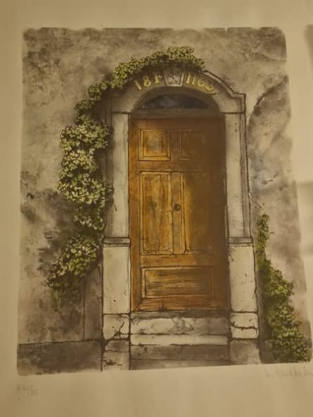 Foto 1 des Kunstwerks "Eingang" von Manfred Haselhuhn auf art24