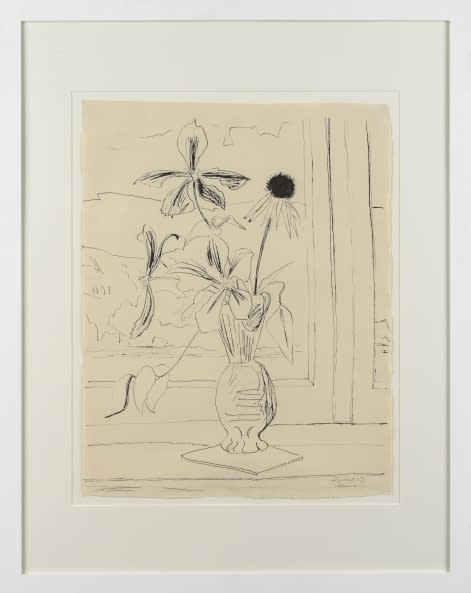 Foto 1 des Kunstwerks "Blumen" von Erich Heckel auf art24