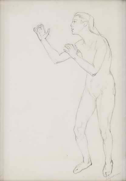 Image 1 of the artwork "Aktstudie" by Stéphanie Guerzoni on art24