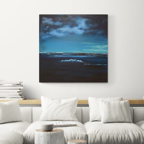 Image 1 of the artwork "Stürmische Klarheit" by Stefanie Theiler ART on art24