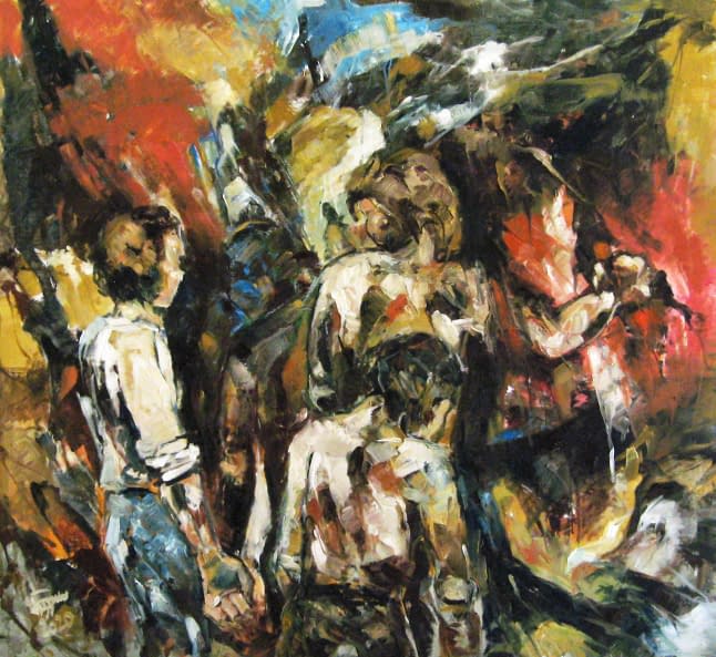 Foto 1 des Kunstwerks "Strassenbild" von German Pizzinini auf art24