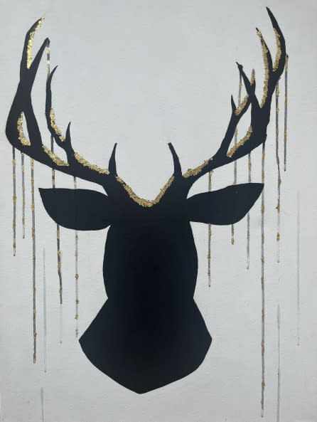 Image 1 of the artwork "oh deer" by Nadja Trautmann on art24