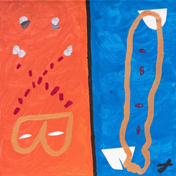 Image 1 of the artwork "Geteilt..." by Mohan/der Liebende on art24