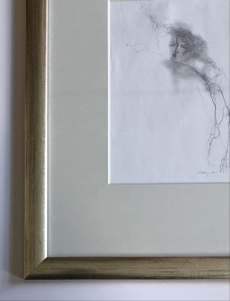 Image 1 of the artwork "Akt rajz XIV./ Akt Zeichnung XIV." by Ruttkay Sándor on art24