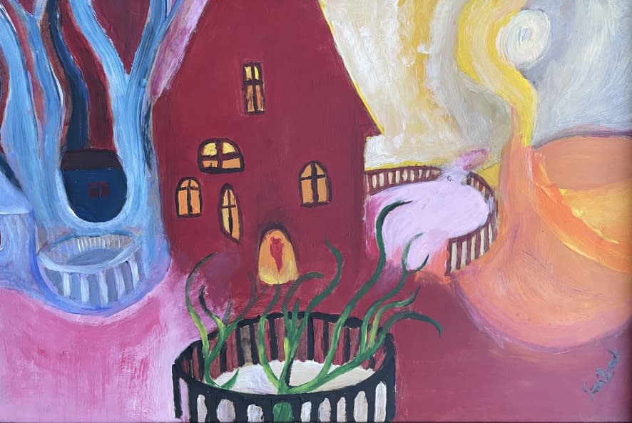 Image 1 of the artwork "Döntés előtt/Vor der Entscheidung" by Katalin Szabadi on art24