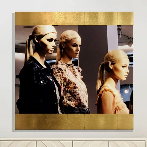 Image 1 of the artwork "VENICE GIRLS GOLD" by HUGO KOEHLER on art24