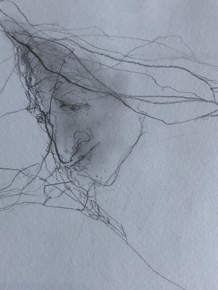 Image 1 of the artwork "Akt Rajz X./Akt Zeichnung X." by Ruttkay Sándor on art24
