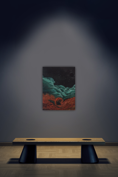 Foto 1 des Kunstwerks "Cosmic Storm" von Lys Li Fantasy auf art24