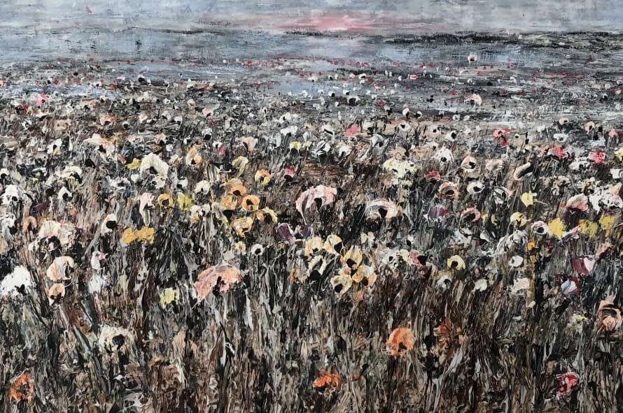 Photo 1 de l'œuvre "Lasst tausend Blumen blühen" par Gabriel Lúcàn Lüthi sur art24