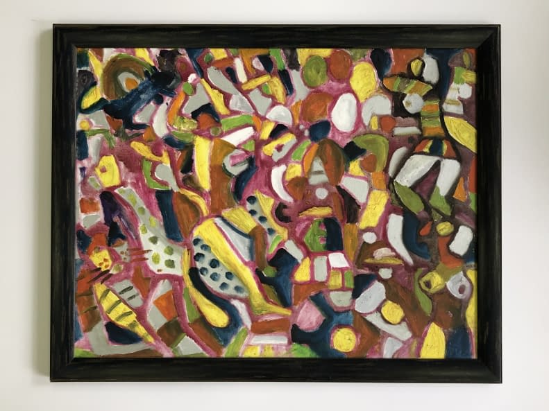 Foto 1 des Kunstwerks "Lovaglás öröme/Die Freude am Reiten" von Pasaréti Csepeli Varró Németh Miklós auf art24