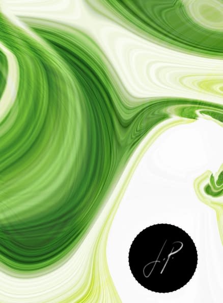 Image 1 of the artwork "Overflow green" by JP on art24