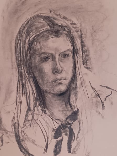 Photo 1 de l'œuvre "Maya." par Mária Bystrianska sur art24
