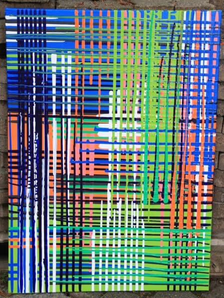Foto 1 des Kunstwerks "Streched Lines" von Viktoria Kovatcheva auf art24