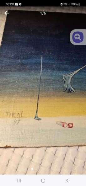 Foto 1 des Kunstwerks "Ohne Namen" von V.Tikal auf art24