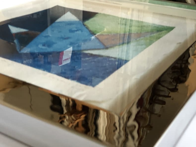 Image 1 of the artwork "Angyal (P) VI/X / Engel (P) VI/X" by János Aknay on art24