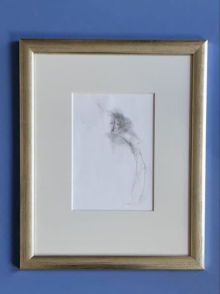 Image 1 of the artwork "Akt rajz XIV./ Akt Zeichnung XIV." by Ruttkay Sándor on art24