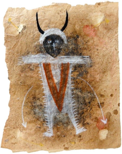 Image 1 of the artwork "Lo shamano di Garing" by Andrea Benetti on art24