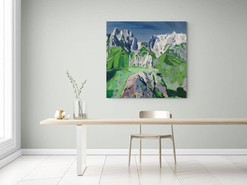Foto 1 des Kunstwerks "Alpstein" von Pascal auf art24