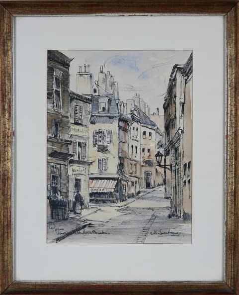Photo 1 de l'œuvre "Paris Passage de la Petite Boucherie" par Artist Wanted sur art24