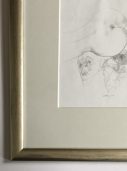 Image 1 of the artwork "Akt Rajz/ Akt-Zeichnung" by Ruttkay Sándor on art24