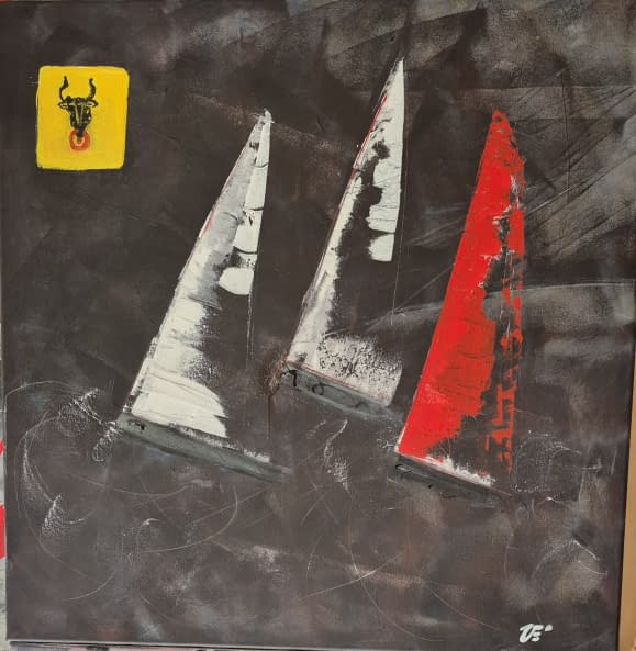 Image 1 of the artwork "Sailing Christania" by Biko on art24