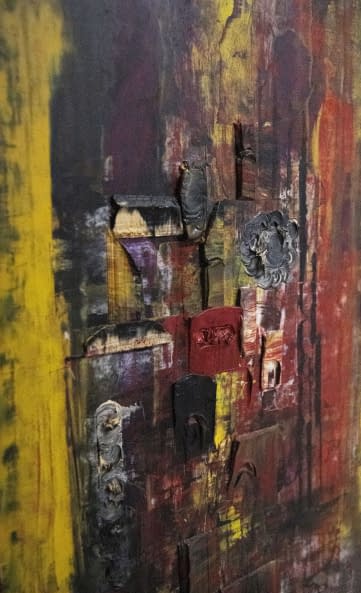 Image 1 of the artwork "Ohne Titel (Abstraktes Bild)" by Bruno A. Weber on art24