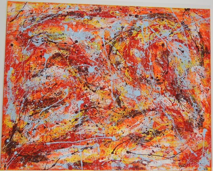 Image 1 of the artwork "AM ENDE DOCH HELLBLAU" by Daniel Debbrecht on art24
