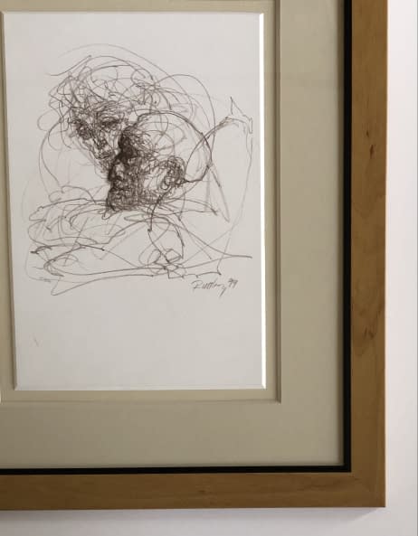 Image 1 of the artwork "Rajz/Zeichnung" by Ruttkay Sándor on art24