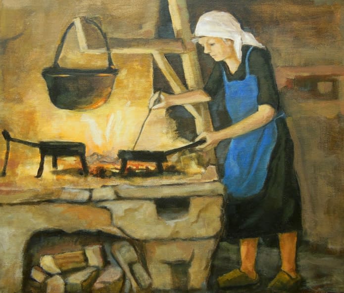 Photo 1 de l'œuvre "Rauchküche" par Hans sur art24