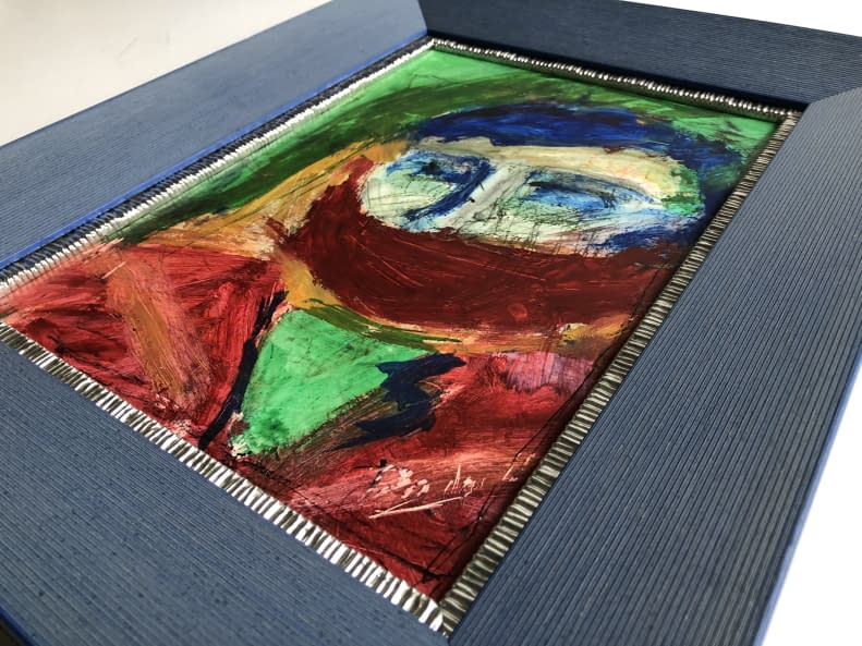 Image 1 of the artwork "Pandemie in Grün" by Laszló Horváth on art24
