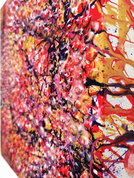 Foto 1 des Kunstwerks "buntes treiben" von frohekunst auf art24