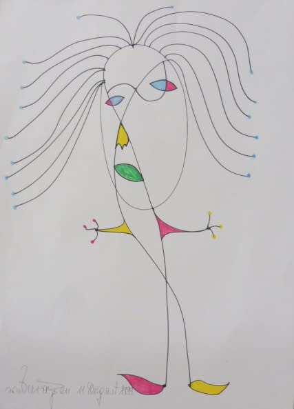 Foto 1 des Kunstwerks "Antennenfrisur" von Wo Sarazen auf art24