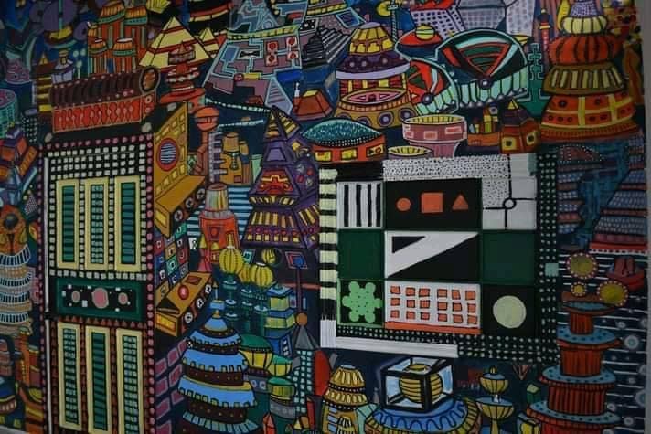 Photo 1 de l'œuvre "Celesterra" par alfy Espinoza sur art24