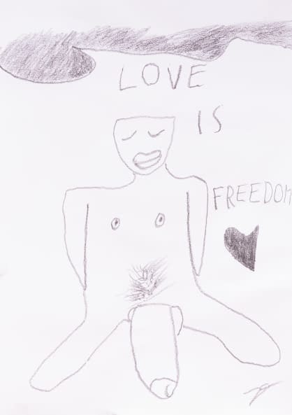 Image 1 of the artwork "Love is freedom" by Mohan/der Liebende on art24