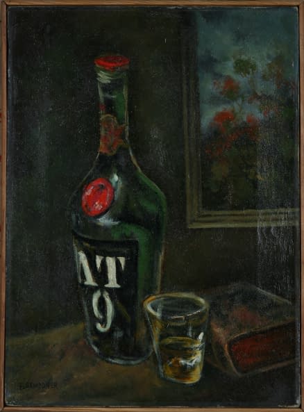 Foto 1 des Kunstwerks "Stillleben At 9 und Buch" von František Sembdner auf art24