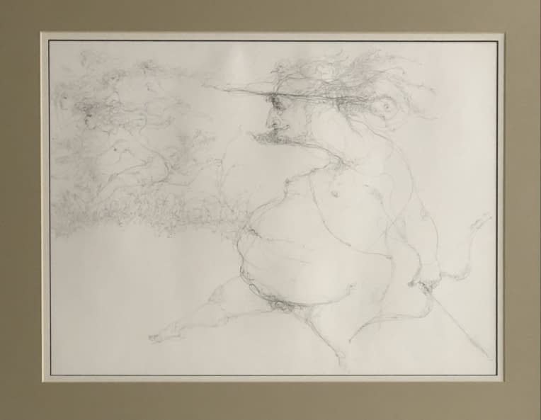 Image 1 of the artwork "A nagy vadász/ Der große Jäger" by Ruttkay Sándor on art24