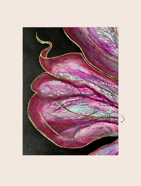 Foto 1 des Kunstwerks "Artwork" von KDT art Beyond canvas - art that speaks to you auf art24